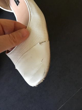 Bailarinas Zara Blancas T40