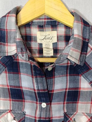 Camisa Levi's cuadros mujer Talla XS