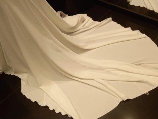 Vestido de Novia Rosa Clará Blanco Talla 38