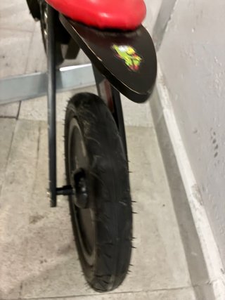 Bici de madera sin pedales
