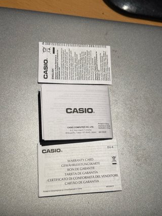 Casio Tiffany MTP-1302PD-2A2VEF - Nuevo - Fullset