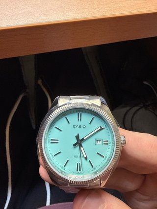 Casio Tiffany MTP-1302PD-2A2VEF - Nuevo - Fullset