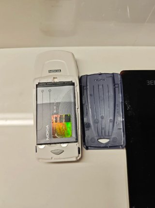 Móviles Nokia Vintage (Azul/Plata)