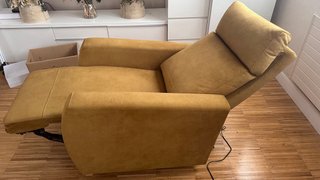 Sillón relax reclinable tela