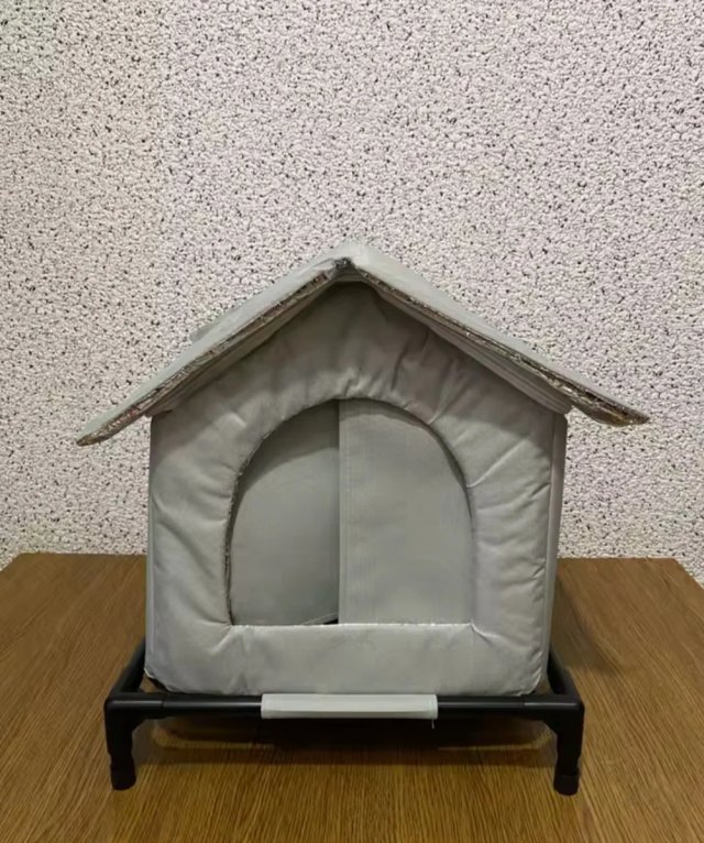 Casetta per gatto ben isolata