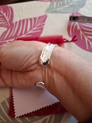 Pulsera de plata fina