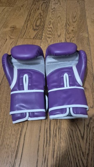 Gloves Shark Boxing Muay Thai Morado 12oz Purple