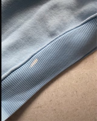 Sudadera azul mujer