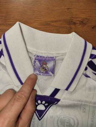 Camiseta Vintage Real Madrid Kelme Original