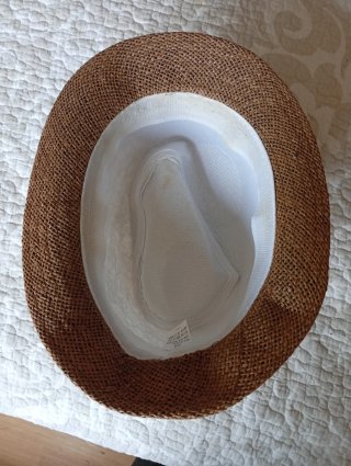 Sombrero estivo da uomo beige/marrone