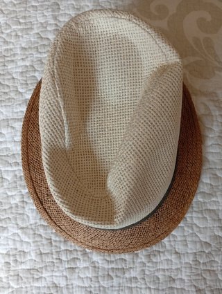Sombrero estivo da uomo beige/marrone