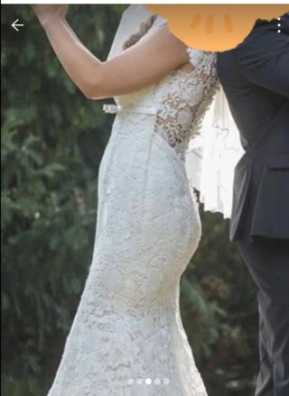 Vestido de Novia Encaje Blanco