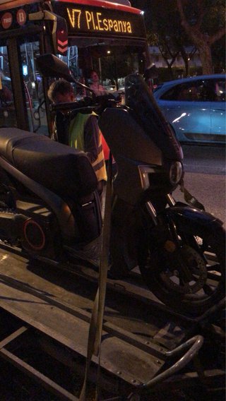 Silence S01 Moto Eléctrica Scooter Negra/Gris