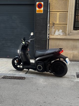 Silence S01 Moto Eléctrica Scooter Negra/Gris