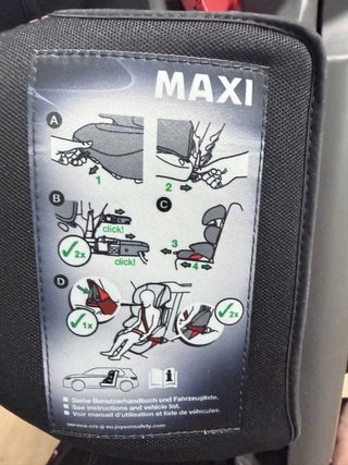 Silla coche grupo 2-3 Takata Maxi