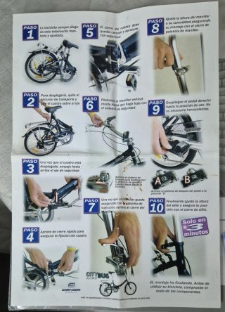 Bicicleta Plegable CONOR CITYBUG