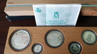 Monedas V Centenario Descubrimiento América