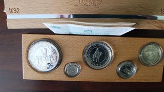 Monedas V Centenario Descubrimiento América