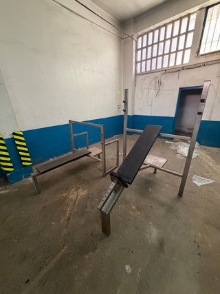 Press de banca metálico