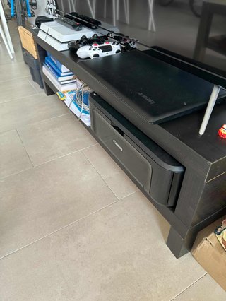 Mueble TV negro