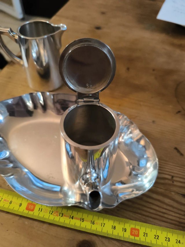 Juego KRUPP BERNDORF plateado