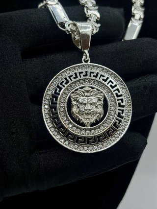 Cadena Plata 925 con Colgante León