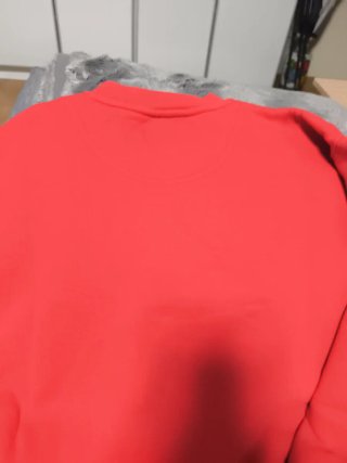 Sudadera Champion Roja 1Largo 66.Pecho 1