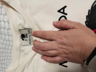 Sudadera Mafalda Mujer Blanca