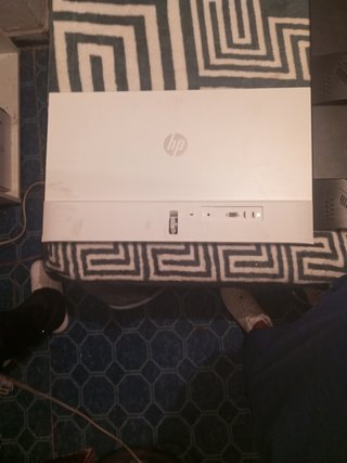 Pantalla Monitor HP Blanca