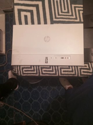 Pantalla Monitor HP Blanca