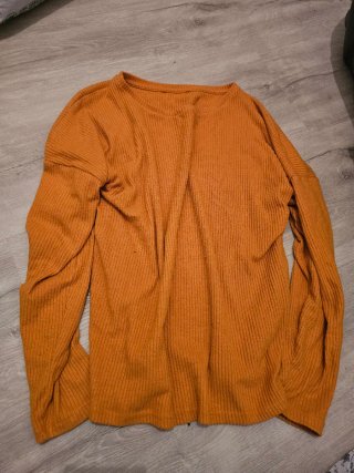 Jersey naranja de punto