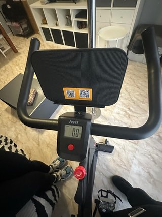 Bicicleta de Spinning Negra