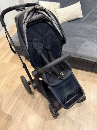 Cybex Priam Negro + Silla de paseo + Silla decoche