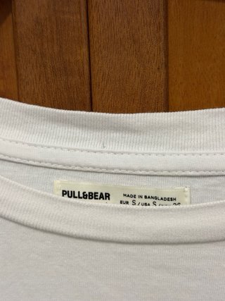 Camiseta oversize blanca básica