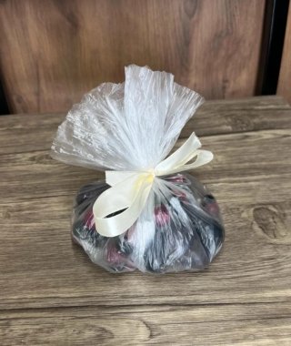 Conjunto bisutería negro y morado