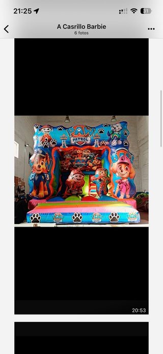 Castillo Hinchable Patrulla Canina