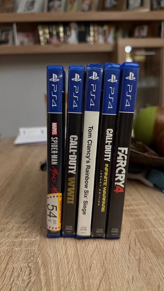 Pack 5 juegos PS4 – buen estado