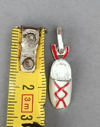 Colgante Plata alpargata