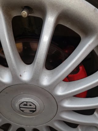 MG ZR 160 FRENADA COMPLETA 4 PINZAS
