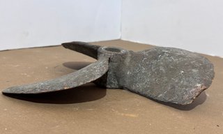 Hélice náutica de bronce antigua