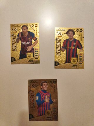 Cromos Panini Dynasty Balón de Oro Messi