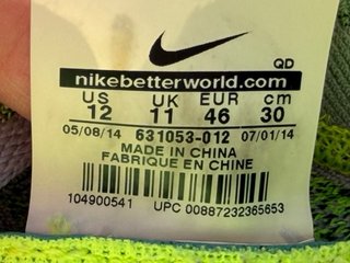 Nike Free Run Flyknit 2018 Talla 46