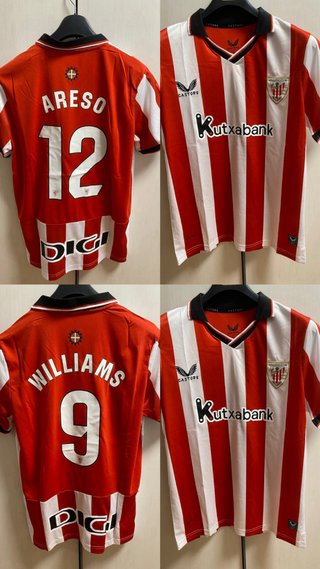 Camiseta Fútbol Talla M y L
