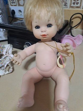 Muñeco Mocosete antiguo