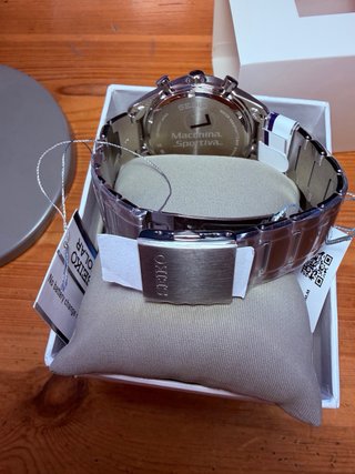 Seiko Macchina Sportiva  Zafiro Blanco Plata solar