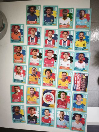 Stickers Mundial 2026 para intercambiar