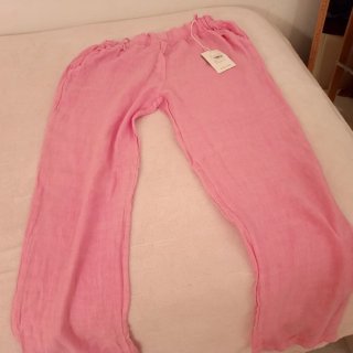 Pantalones rosas talla única