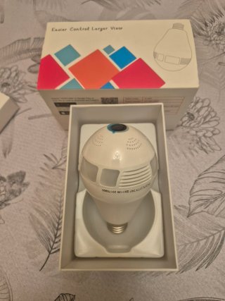 Cámara WiFi Bombilla LED