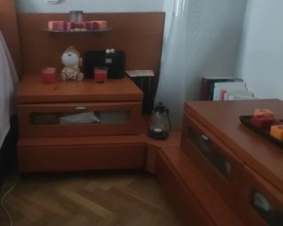 Mueble de salón modular madera