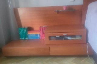Mueble de salón modular madera